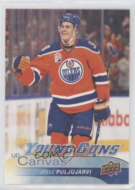 2016-17 Upper Deck UD Canvas Young Guns Jesse Puljujarvi #C212 q2x