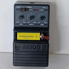 Arion SCH-1 Stereo Chorus Analog Vintage Guitar Effect Pedal MIJ Japan