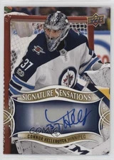 2018-19 Upper Deck Signature Sensations Connor Hellebuyck #SS-CH Auto