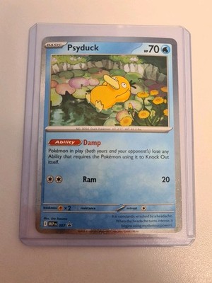 Psyduck MEP 007 Cosmos Holo NM Pokémon TCG Mega Evo Black Star Promo
