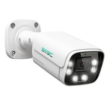 4K POE IP Outdoor, 8MP POE with 120 Wide Angle, Smart Motion Detection, IR/Co...