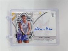 MONICA SELES 2024 TOPPS ROYALTY AMBASSADOR AUTOGRAPH AUTO 02/75