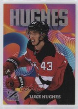 2023-24 Skybox Metal Universe Z-Force Rave 177/399 Luke Hughes #41 p9m