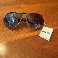 Police 2685 Sunglasses Aviator Silver 078P New