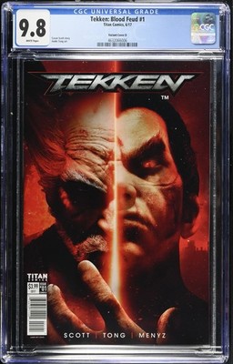 Tekken: Blood Feud 1 CGC 9.8 Game Art Variant Cover D