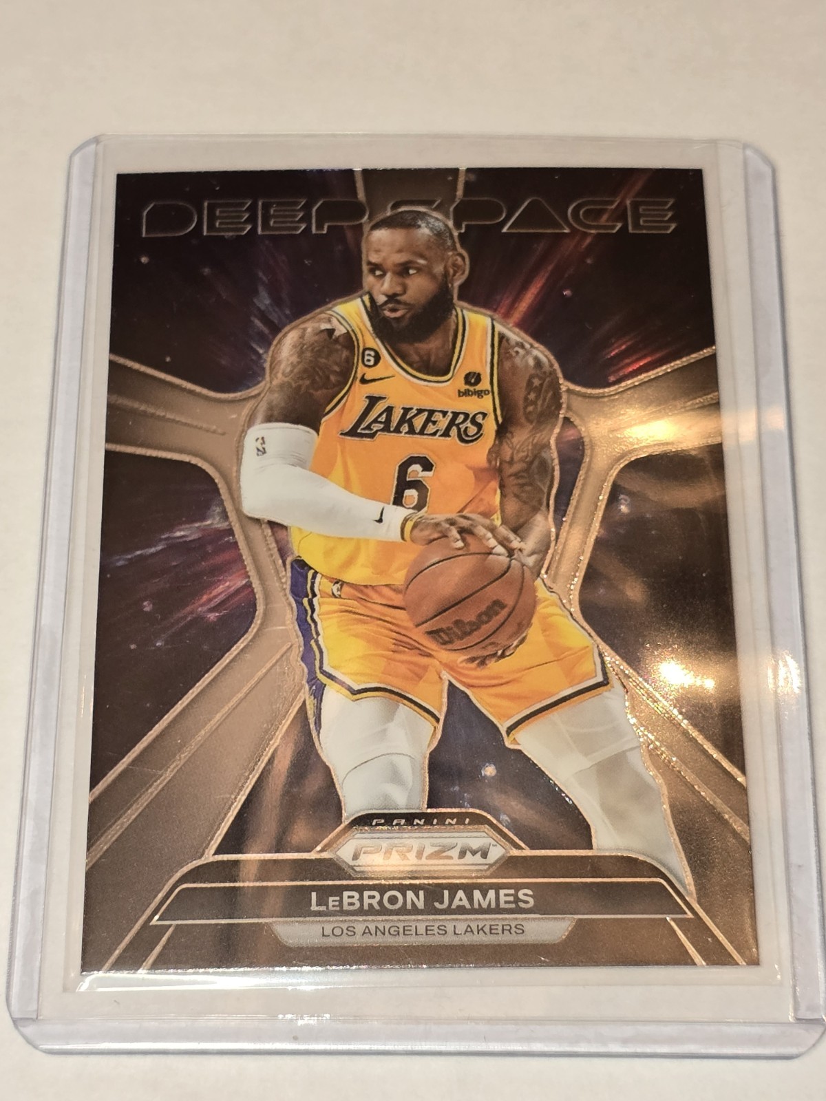 2023-24 Panini Prizm - Deep Space LeBron James #7