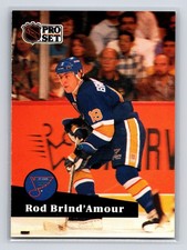 1991-92 Pro Set - Rod Brind'Amour #211 St. Louis Blues Hockey Card