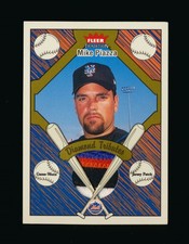 2004 FLEER TRADITION DIAMOND TRIBUTES MIKE PIAZZA JRSY PATCH #D 23/50 *1311
