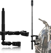 Motorcycle Mount Kit with 47" Invisible Selfie Stick Compatible for Insta 360 X5