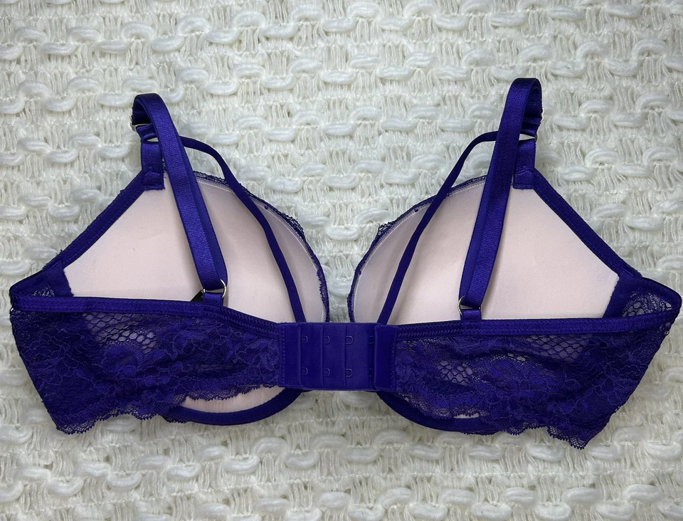 Victoria's Secret Sujetador Push-Up Muy Sexy Color Púrpura Elige una Talla NUEVO CON ETIQUETAS Foto 2 de 4
