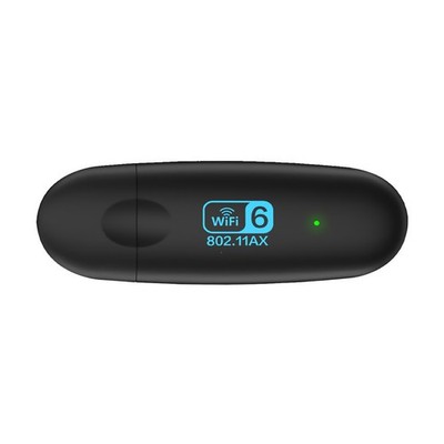 2.4G/5G High Speed WiFi 6 Dual Band Wireless USB WiFi Adapter for PC Laptop Mac