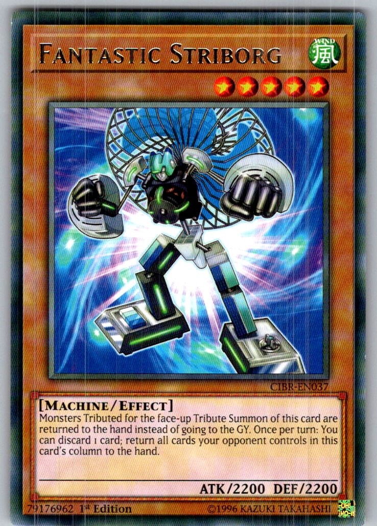 YUGIOH FANTASTIC STRIBORG CIBR-EN037 CIRCUIT BREAK R NM
