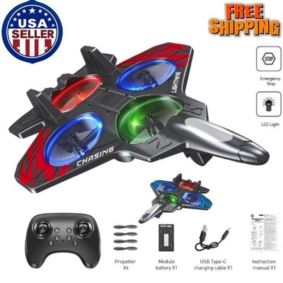 RC Plane Remote Control Jet Airplane 360 Flip 3 Speed Kids Adults Gift Drone