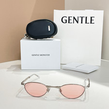 Gentle Monster Pink Lens Folding Sunglasses C...