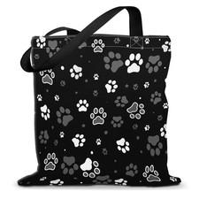 Canvas Tote Bag for Women  Cute Heavy-Duty Shoulder Bag with Zipper Pocket