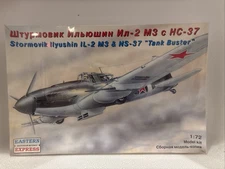 Eastern Express 1/72 Stormovik Ilyushin IL-2 M3 & NS-37 Tank Buster Sealed Box