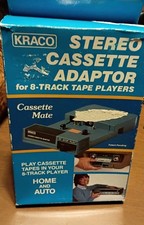 Stereo Cassette Adapter For 8 Track