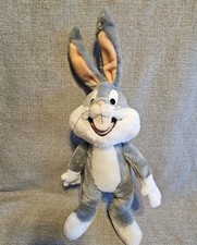 Vintage Warner Bros Looney Tunes Plush Stuffed Toy Bugs Bunny 1991