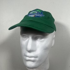 Jimmy Buffett Hat Mens Adjustable Workin N Playin 2015 Green Baseball Tour Cap