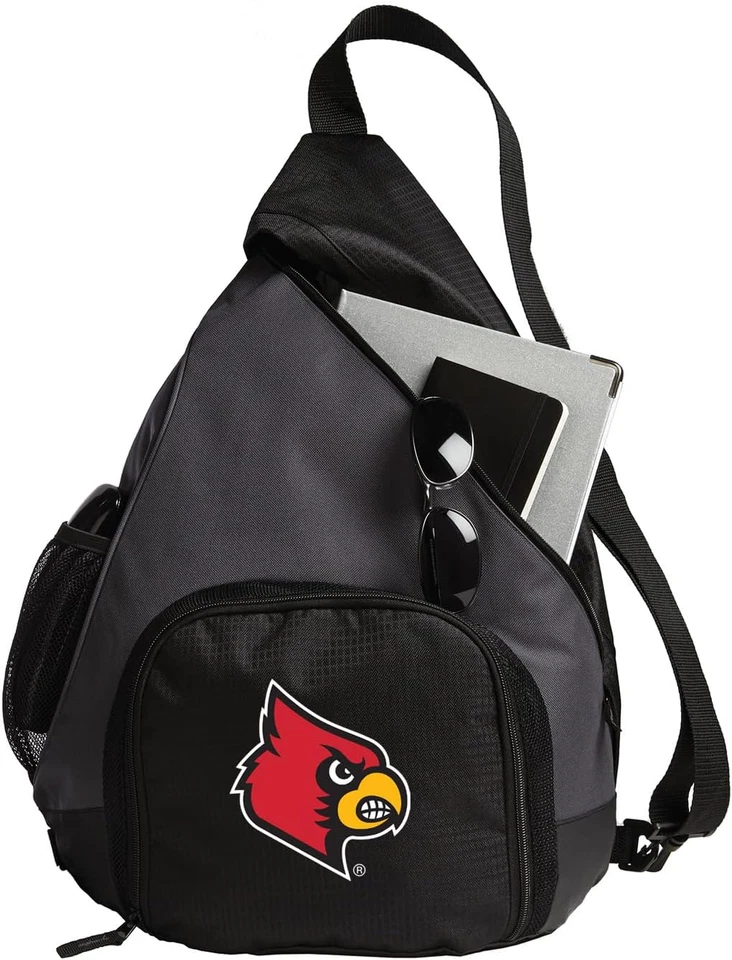 Mochila Louisville con balón de fútbol o bolsa de voleibol Universidad de Louisville  Foto 4 de 4