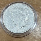1924 MORGAN PEACE DOLLAR SILVER COIN  in great condition Business Strike #AC