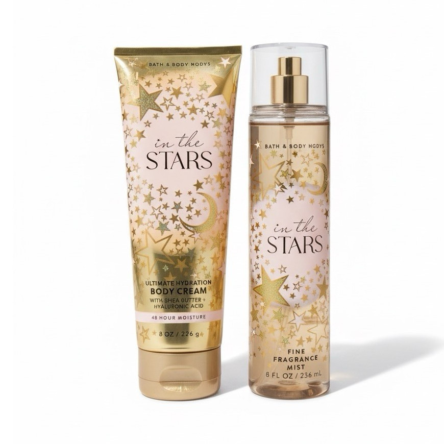 Bath & Body Works In The Stars Body Cream & Fine Fragrance M