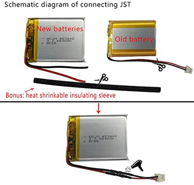 Batterie 700mAh Compatible Sena SRL2 - Remplacement XK701953 Li-Polymer 3.7V
