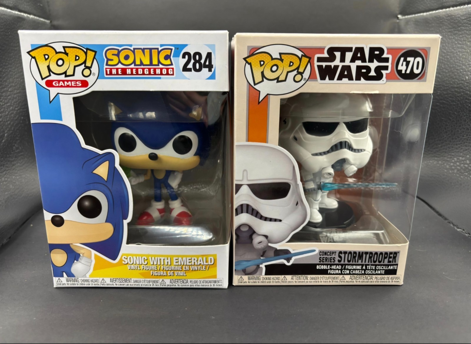 Funko Pop! - Games - #284 + Star Wars #470 NUEVO EMBALAJE ORIGINAL paquete coleccionar juegos alegría