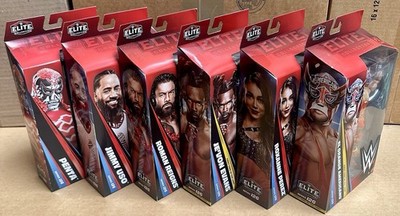 WWE Elite Series 126 Complete Set of 6 Wrestling Action Figures