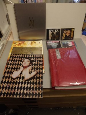 MADONNA SEX BOOK C1982 AND 4 CDS 3 PHOTOS BOOKS AND PHOTO ALBUM 100PLUS PHOTOS