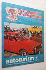magazine Car  with communist propaganda 12th Congress of PCR, Nov 1979, Romania