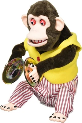 Toy Story Jolly Chimp Monkey Doll Chimp Musical Cymbals Naughtiness Funny - Image 1 of 2