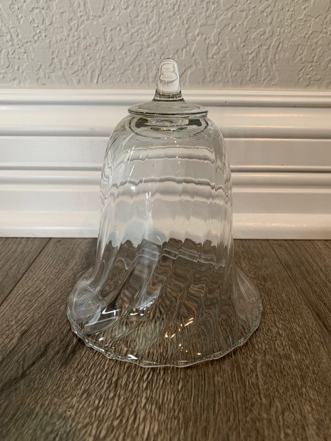 Partylite Soliloquy Candle Holder or Sconce Clear Replacement Glass Cup P0486G