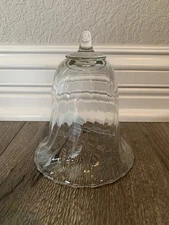 Partylite Soliloquy Candle Holder or Sconce Clear Replacement Glass Cup P0486G