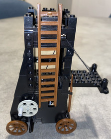 Vintage LEGO Castle: Siege Tower (6061) Complete with Instructions