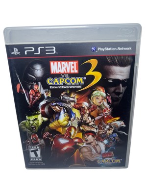 Marvel vs Capcom 3 Fate of Two Worlds PS3 PlayStation 3 - Complete CIB