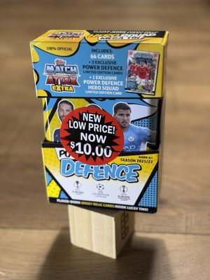 Brand New 21-22 Topps Match Attax Extra Champions Power