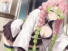 Demon Slayer Mitsuri kanroji nude nsfw 2Lsize bromide secret photos 5sheets