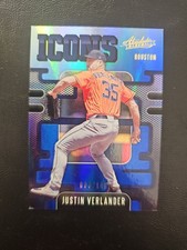  2021 Absolute Icons Spectrum Blue #6 Justin Verlander #080/149 Houston Astros