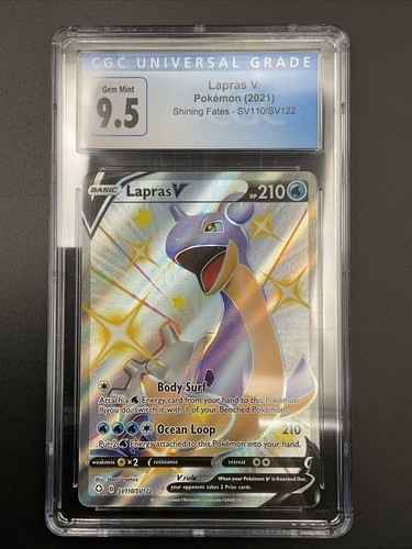 Lapras V graded CGC 9.5 for sale on eBay