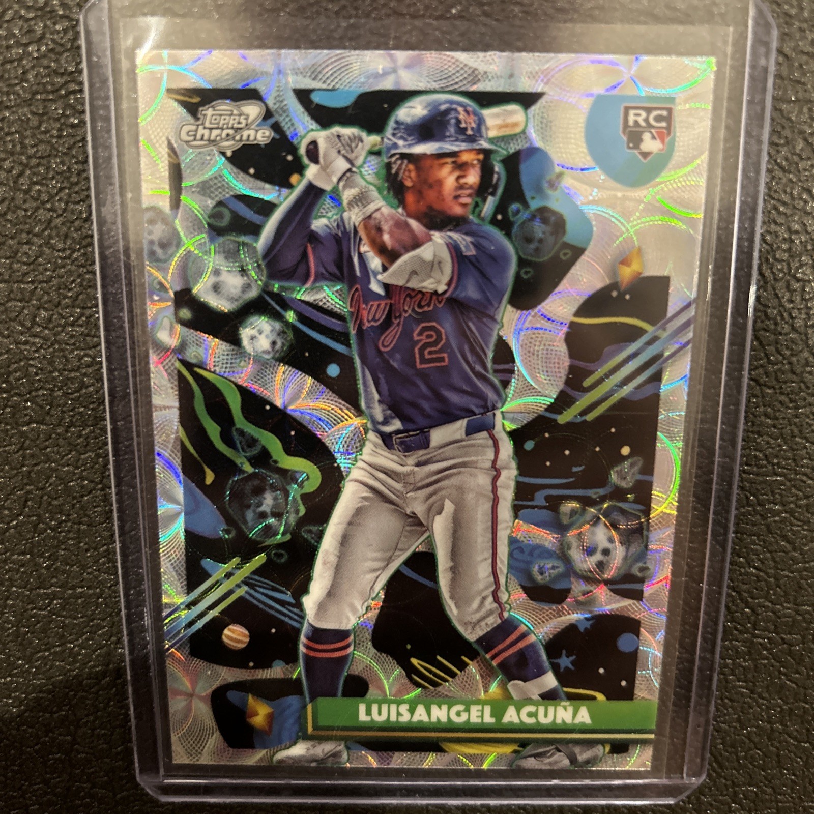 2025 Topps Cosmic Chrome - Luisangel Acuna #24 Nucleus Refractor (RC)