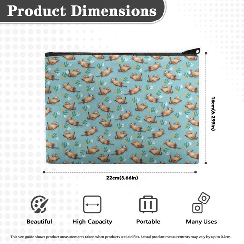 Boatee Sea Otter Small Crossbody Bag for Women Cellphone Messenger Handbags w... - 第 7/7 張圖片