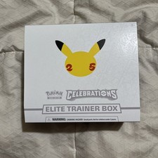 Pokmon TCG: 25th Anniversary Celebrations Elite Trainer Box (2021) for  sale online | eBay