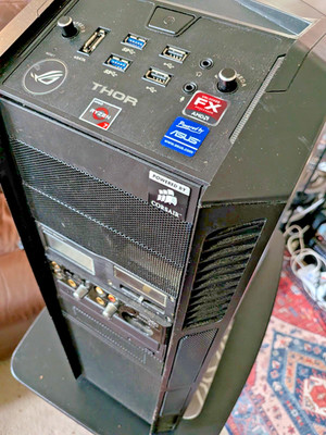 Rosewill THOR V2 ATX Full Tower Case Black With Upgraded Front Media Bays