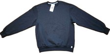 RUSSELL ATHLETIC Blank Sweatshirt Men L Large Crewneck Pull Over Sweater VTG NWT