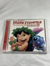 Disney Lilo & Stitch 2 Island Favorites Soundtrack CD VG Case Tested Plays
