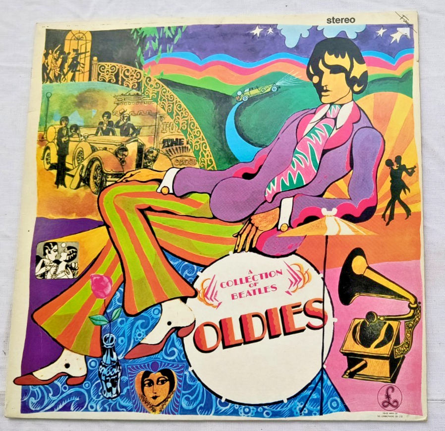 THE BEATLES ""A COLLECTION OF OLDIES"" 1983 UK REISSUE VINYL LP VG / EX