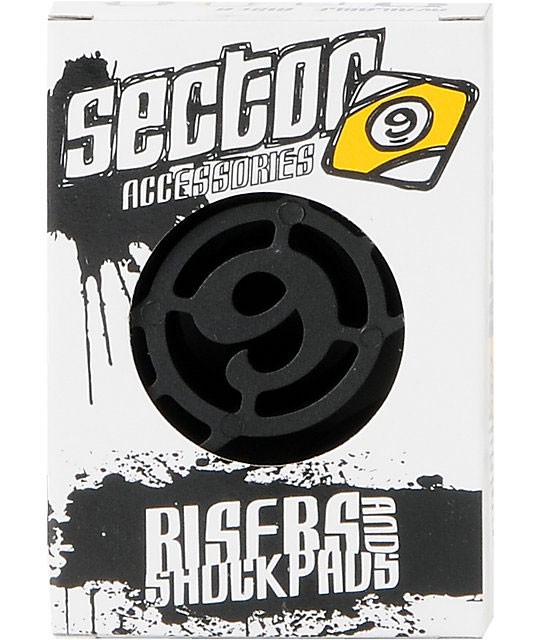 Sector 9 Longboard Shock Pads 1/8" Risers Riser Pack (2 Pieces)