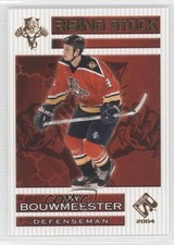 2003-04 Pacific Private Stock Reserve Rising Stock Jay Bouwmeester #8 1r5