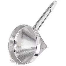 Crestware Ccs12f Mesh Strainer, 12 In. H, Steel, Fine